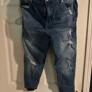 Torrid sky high skinny jeans